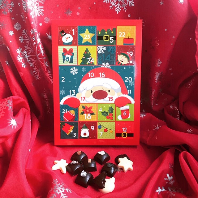 Les pepites d helene chocolat bio et equitable made in normandie Calendrier Pere Noel